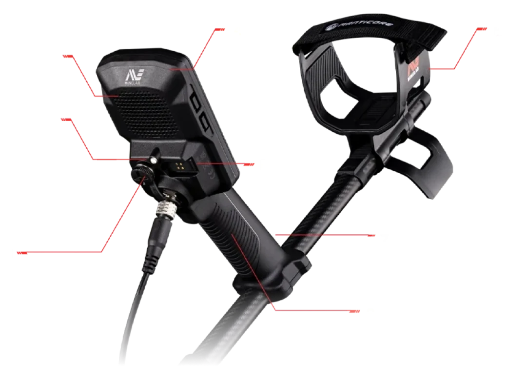 Trabzon Minelab Manticore - Kontrol paneli
